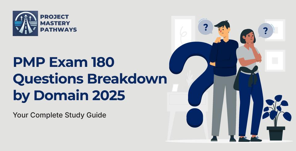 PMP Exam 180 Questions Breakdown by Domain 2025